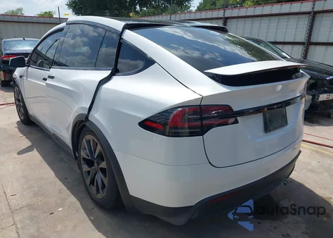 2023 Tesla Model X Dual Motor All-Wheel Drive/Standard Range from USA, damaged, VIN 7SAXCBE57PF421329